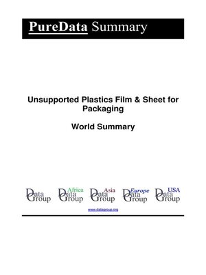 cover image of Unsupported Plastics Film & Sheet for Packaging World Summary